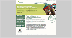 Desktop Screenshot of envisionhealthcare.com